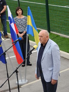 Predsednik NZS Radenko Mijatović  je čestital županu Občine Cerklje Francu Čebulju za njegova pogumna dejanja in odločitve 1